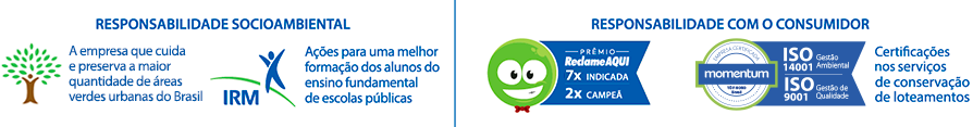 A Momentum tem Responsabilidade socioambiental e Responsabilidade com o consumidor